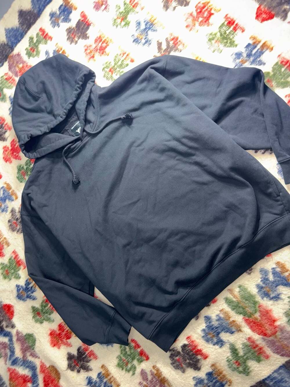 Y-3 Bird Graphic Hoodie Black